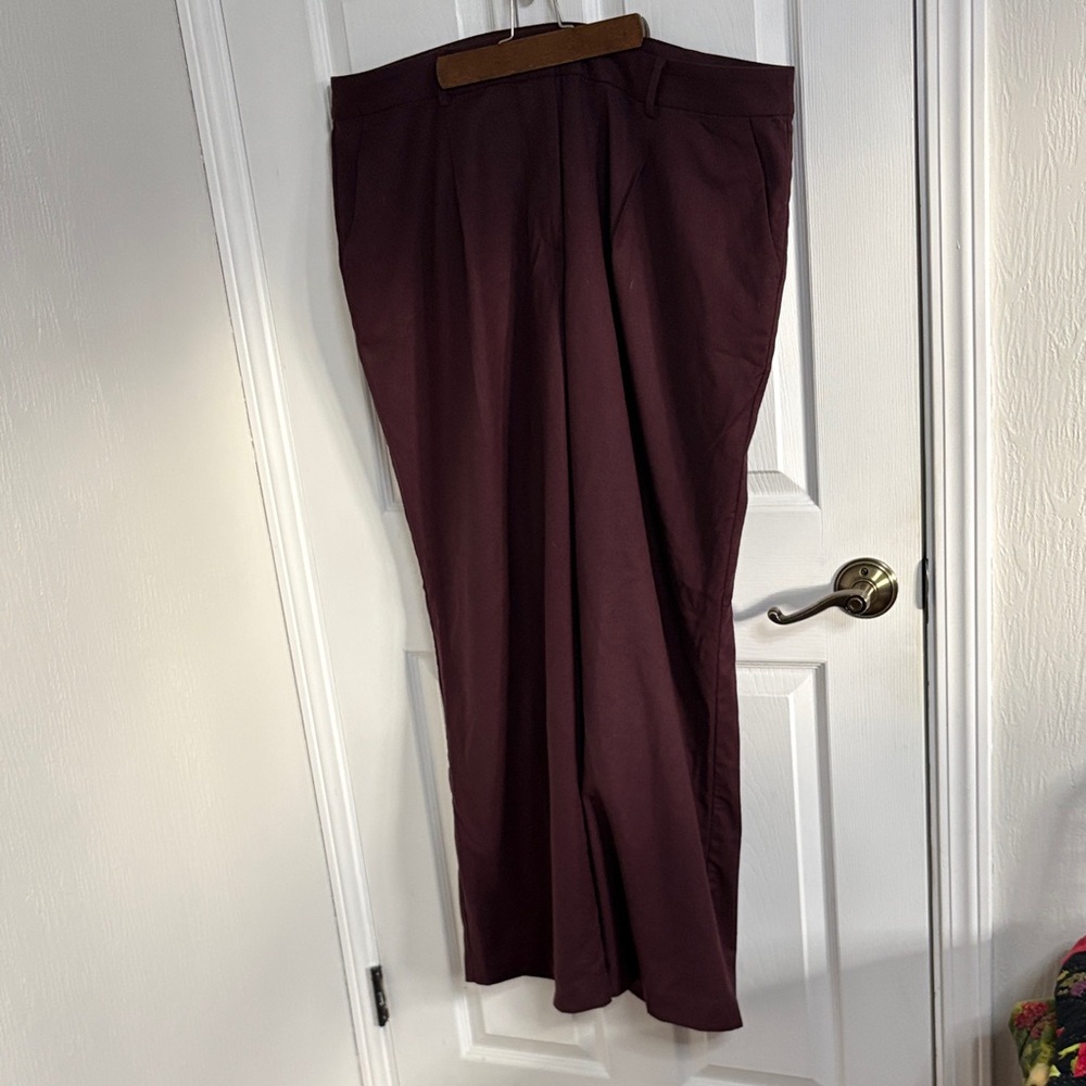 Talbots Women’s Deep Burgundy Pants